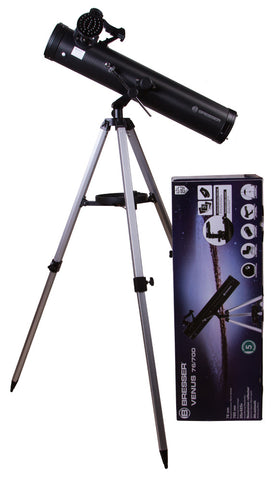 Telescópio Bresser Venus 76/700 com adaptador para smartphone