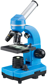 Microscópio Bresser Junior Biolux SEL 40-1600x, azul