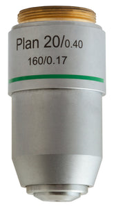 Objetiva acromática Levenhuk MED 20x Plan