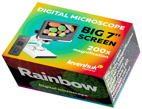 Microscópio digital Levenhuk Rainbow DM700 LCD