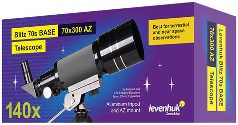 Telescópio BASE Levenhuk Blitz 70s