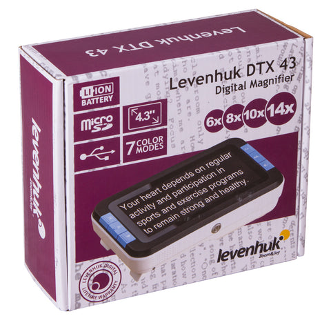 Lupa digital Levenhuk DTX 43