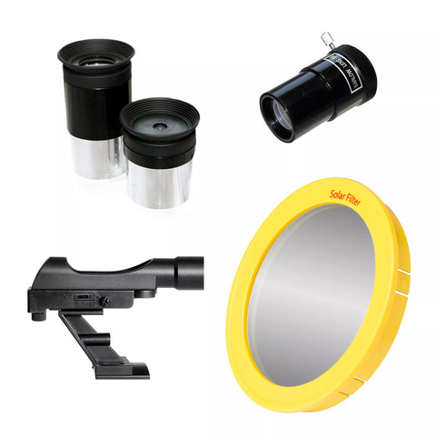 Bresser Polaris-II AR-102/600 EQ-3 AT-3 Telescope with solar filter