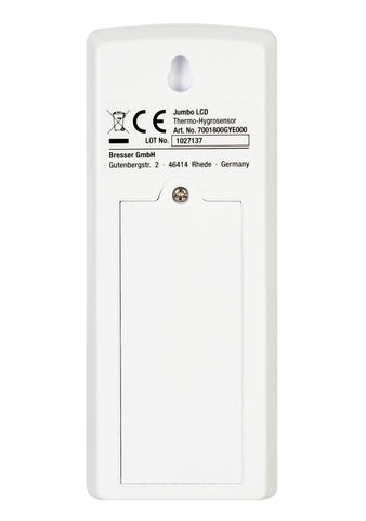 Bresser MyTime Jumbo LCD Wall Clock