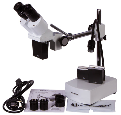 Bresser Biorit ICD CS 5–20x LED Stereo Microscope