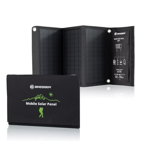 Bresser Mobile Solar Charger 21 Watt with USB