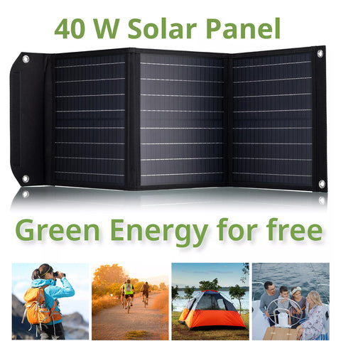 Bresser Mobile Solar Charger 40 Watt with USB