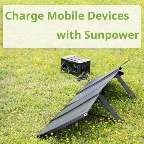 Bresser Mobile Solar Charger 120 Watt with USB