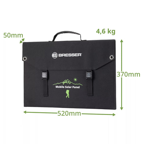 Bresser Mobile Solar Charger 120 Watt with USB