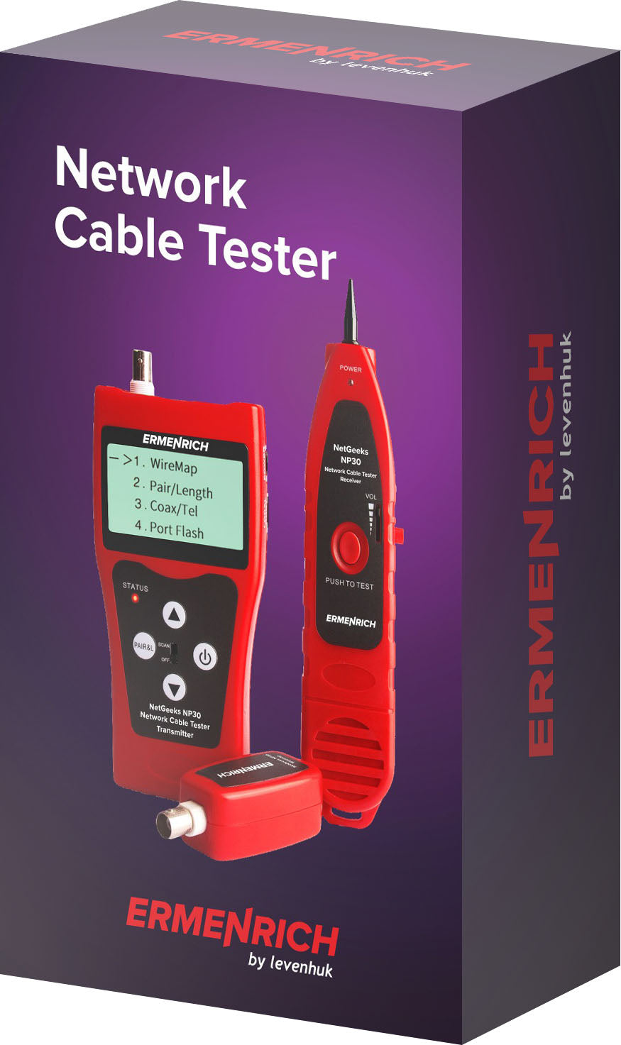Ermenrich NetGeeks NP30 Network Cable Tester – Madeira Optics