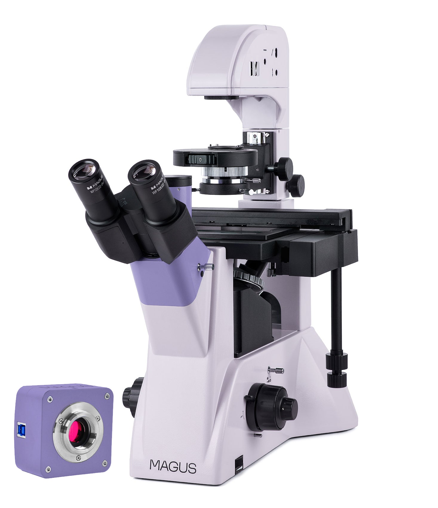 MAGUS Bio VD350 Biological Inverted Digital Microscope – Madeira Optics