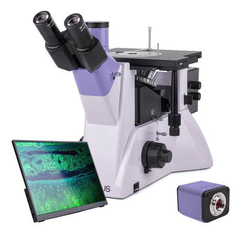 Microscopio digital invertido metalúrgico LCD MAGUS Metal VD700