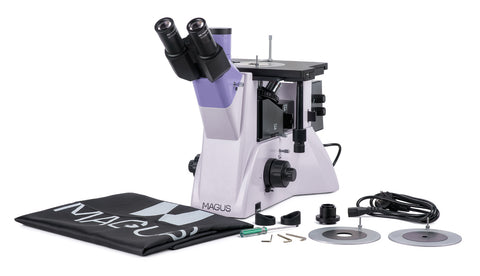 Microscópio digital invertido metalúrgico MAGUS Metal VD700 BD LCD