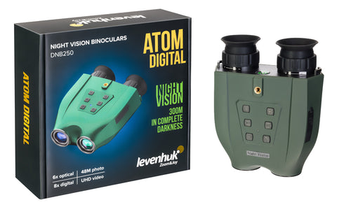 Prismáticos de visión nocturna Levenhuk Atom Digital DNB250