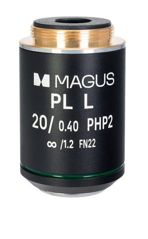 MAGUS 20HP 20х/0.40 Plan L phase PHP2 ∞/1.2 WD 8.0mm Objective