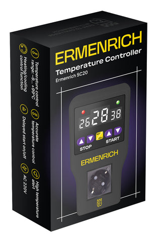 Controlador de temperatura Ermenrich SC20