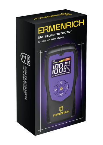 Detetor de humidade Ermenrich Wett MW40