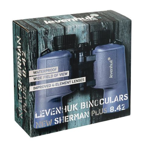 Levenhuk New Sherman PLUS 8x42 Binoculars