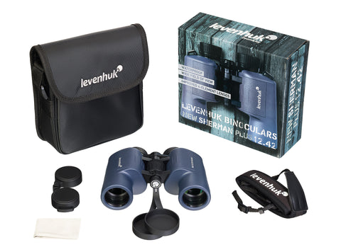 Levenhuk New Sherman PLUS 12x42 Binoculars