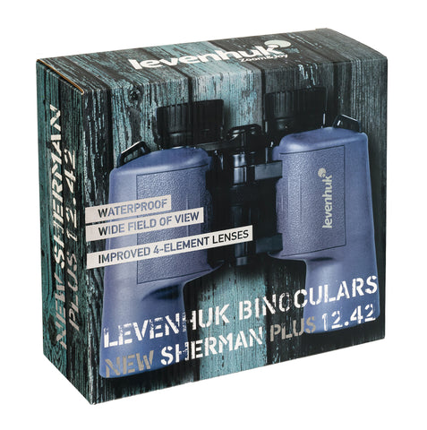 Levenhuk New Sherman PLUS 12x42 Binoculars