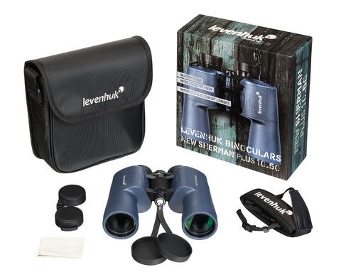 Levenhuk New Sherman PLUS 10x50 Binoculars