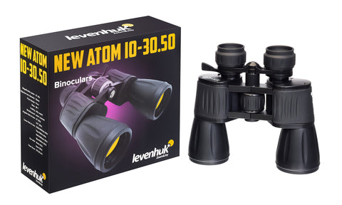 Levenhuk New Atom 10–30x50 Binoculars