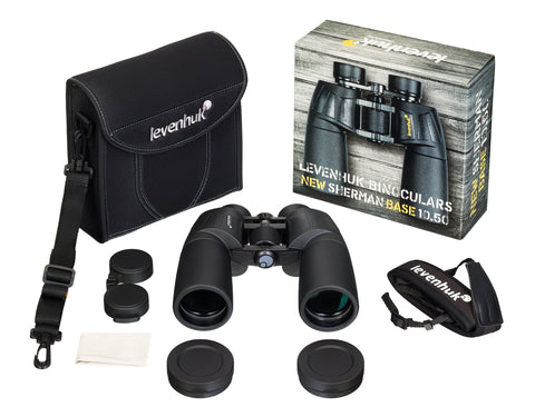 Levenhuk New Sherman BASE 10x50 Binoculars