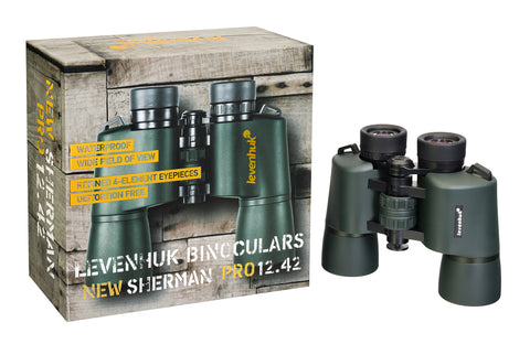 Levenhuk New Sherman PRO 12x42 Binoculars