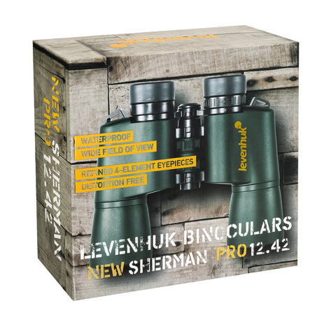 Levenhuk New Sherman PRO 12x42 Binoculars