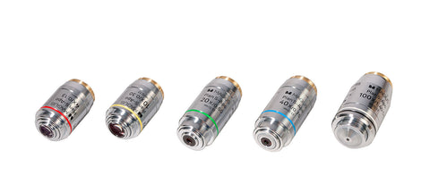 MAGUS FL S-APO60 PlanF S-Apo 4х/10х/20х/40х/100х oil ∞/0.17 H60mm Objective Set