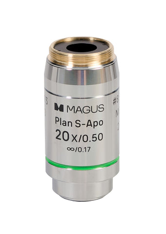 MAGUS FL S-APO60 PlanF S-Apo 4х/10х/20х/40х/100х oil ∞/0.17 H60mm Objective Set