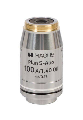 MAGUS FL S-APO60 PlanF S-Apo 4х/10х/20х/40х/100х oil ∞/0.17 H60mm Objective Set