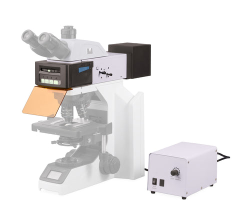 MAGUS Epi-FL04 LED Epi-Fluorescence Attachment fluorescence filter cubes FITC/TRITC/DAPI