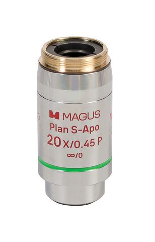 MAGUS S-APO BD60 Plan S-Apo 5х/10х/20х/50х/100х BD H60mm Objective Set for bright/dark field observations