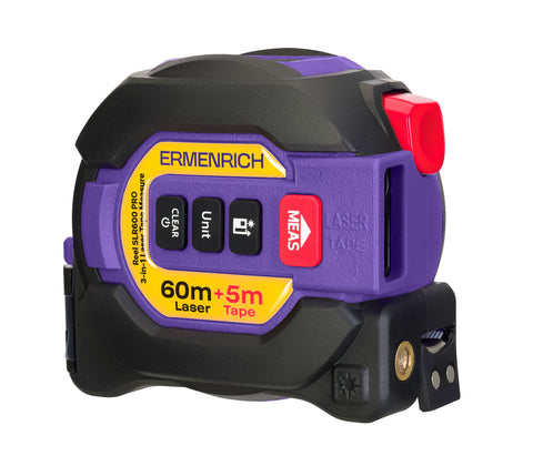Ermenrich Reel SLR600 PRO 3-in-1 Laser Tape Measure