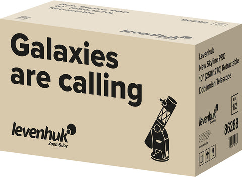 Levenhuk New Skyline PRO 10' (250/1270) Retractable Dobsonian Telescope