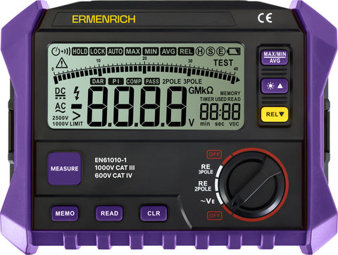 Ermenrich Ping ET60 Earth Resistance Tester