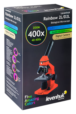 Moonstone Microscope Levenhuk Rainbow D2L 0.3M Digital Microscope Moonstone – Madeira Optics
