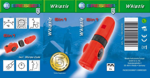 Bresser Junior Multifunctional Whistle 6 in 1
