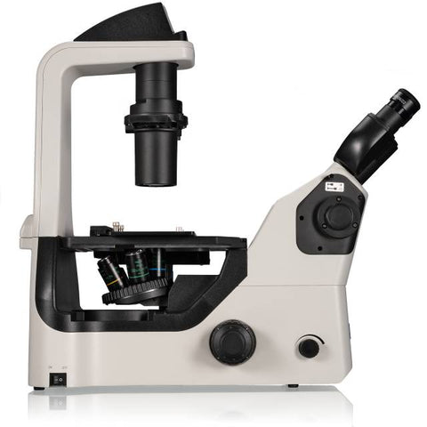 Microscópio de laboratório invertido profissional Nexcope NIB620 com contraste de fase