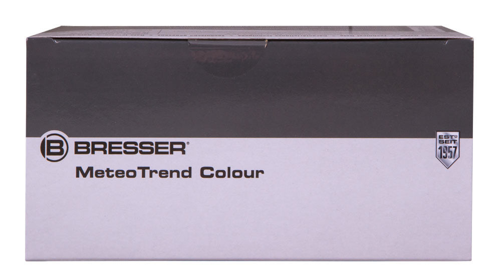Bresser MeteoTrend Colour RC Weather Station, black