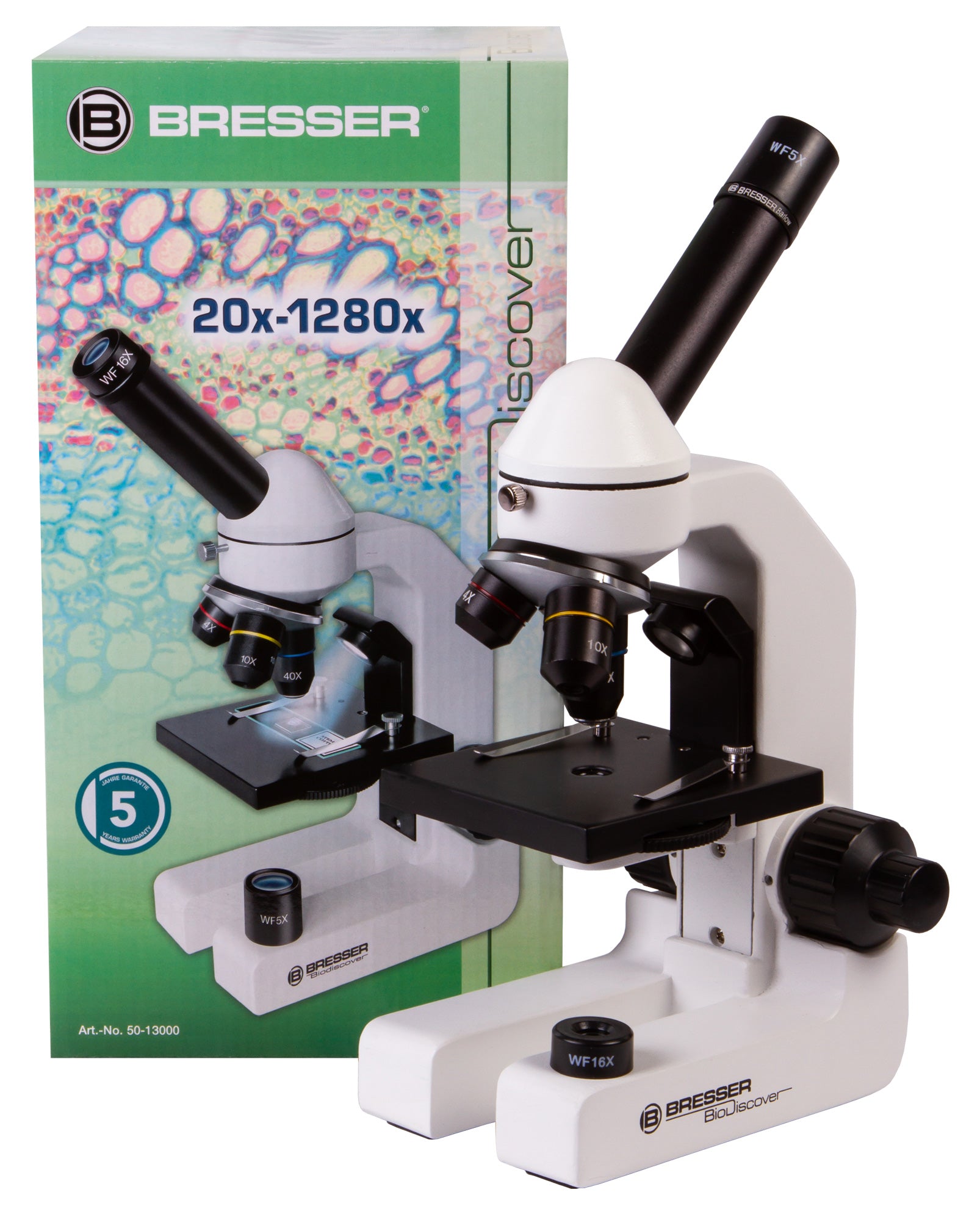 Bresser BioDiscover 20x–1280x Microscope – Madeira Optics