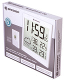 Bresser TemeoTrend JC LCD RC Weather Station (Wall clock), white