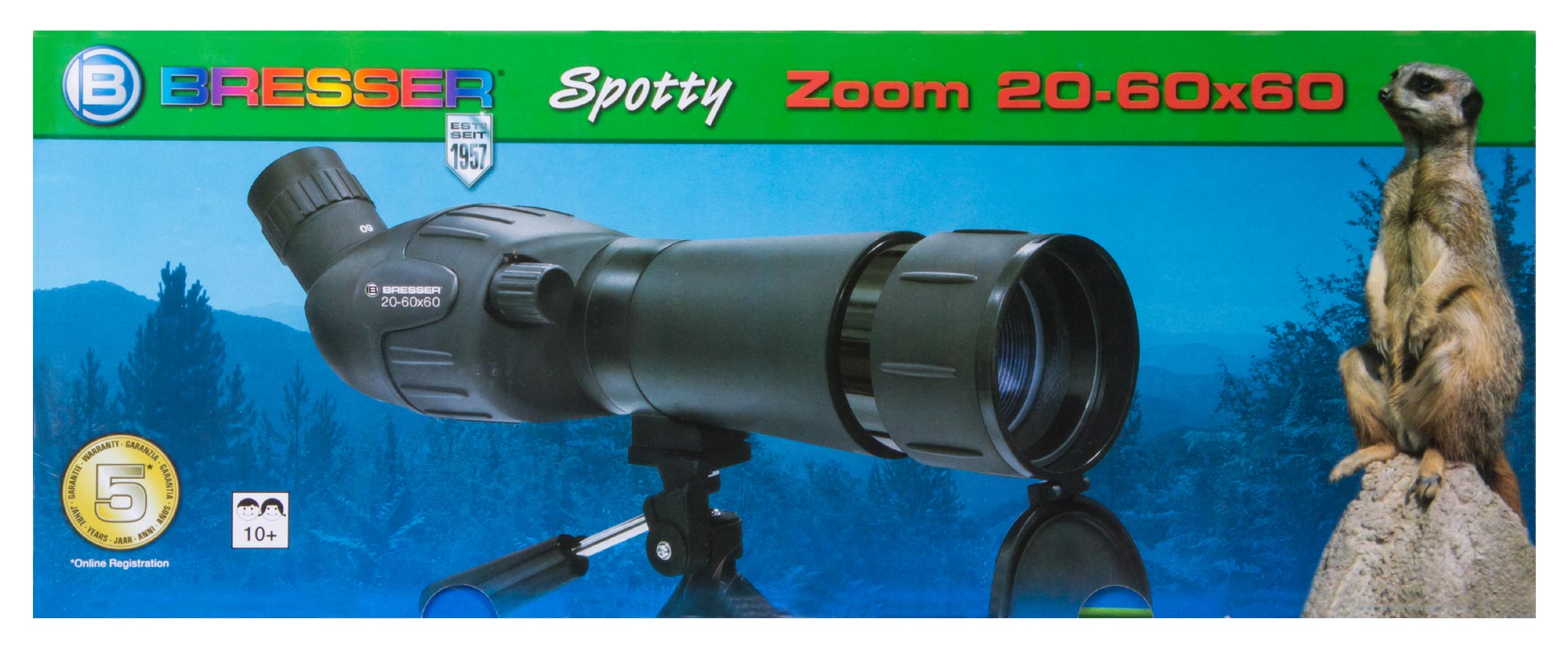 Auriol Longue-Vue terrestre avec Zoom 20-60 x 60 pour l'observation de la Nature et des Oiseaux Auriol Longue-Vue terrestre avec Zoom 20-60 x 60 pour l'observation de la Nature et des Oiseaux