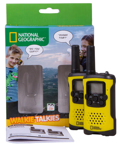 Conjunto de walkie-talkie Bresser National Geographic FM