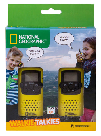Conjunto de walkie-talkie Bresser National Geographic FM