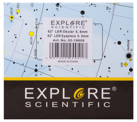 Explore Scientific LER 62° 5.5mm 1.25″ (AR) Eyepiece