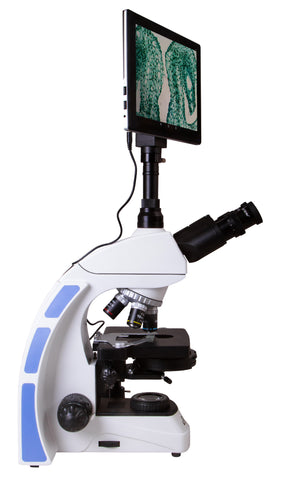Microscópio Trinocular Digital Levenhuk MED D45T LCD