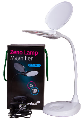 Lupa branca Levenhuk Zeno Lamp ZL7
