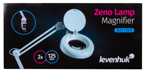 Lente de ampliação LED Levenhuk Zeno Lamp ZL17